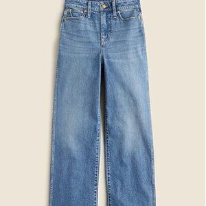 J. Crew slim wide leg jean in Lakeshore wash